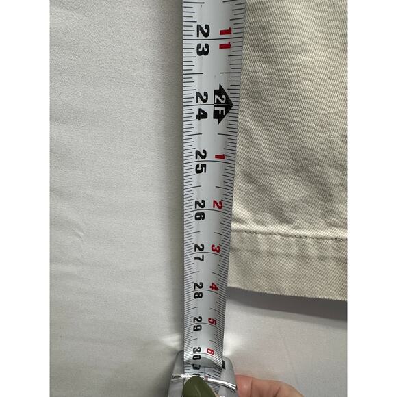 Abercrombie Kids Youth 16 Wide Leg Cotton Drawstring Pants Beige (Women 32) - Picture 4 of 11